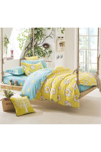 Colorful Cartoon Bedding Sets Bed Sheet Set Duvet Cover Set Bed ...