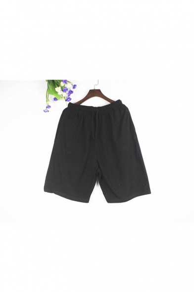 Women's Bermuda Style Elastic Waist Shorts