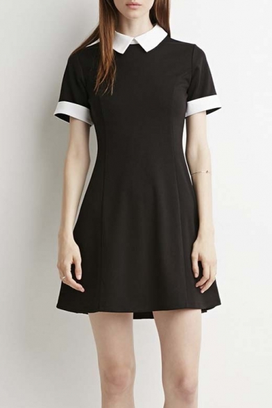 doll collar dress