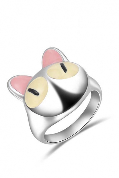 Hot New Release Cute Cat Shaped Chic Girl's Ring