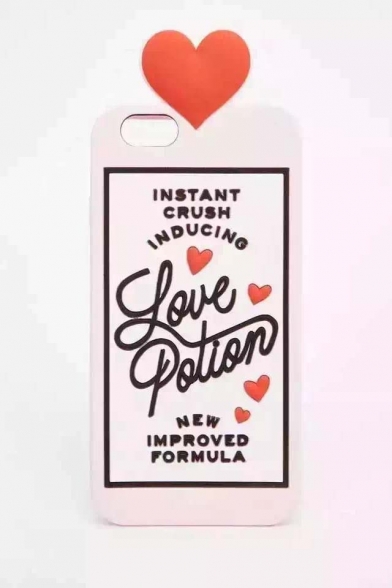 Fashion Love Potion/Chill Pills Silicone Phone Case for iPhone 6/6S iPhone 6 Plus