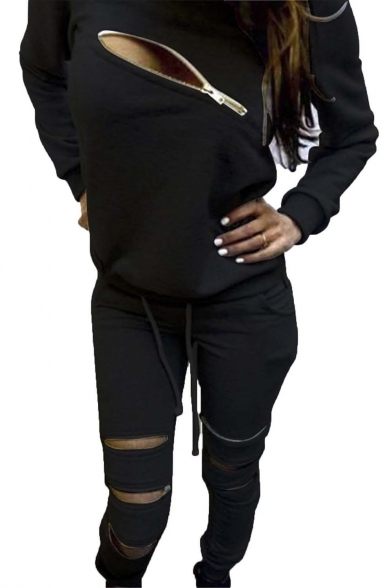 plain black tracksuit womens