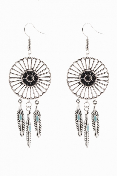 New Arrival Vintage Style Feather Detail Earring