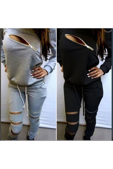 womens joggers and sweatshirt