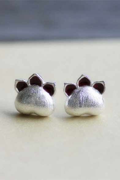 Popular Cute Cat Claw Stud Earrings
