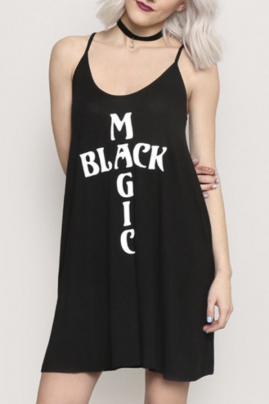Chic BLACK MAGIC Short Slip Dress