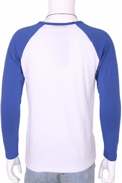 SSOS Unisex Fashion Casual Long Sleeve Baseball T-shirt