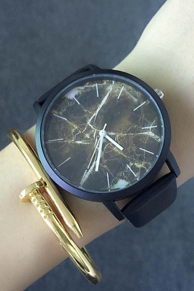 New Arrival Fashion Marble Texture Quartz Watch Unisex Wristwatch