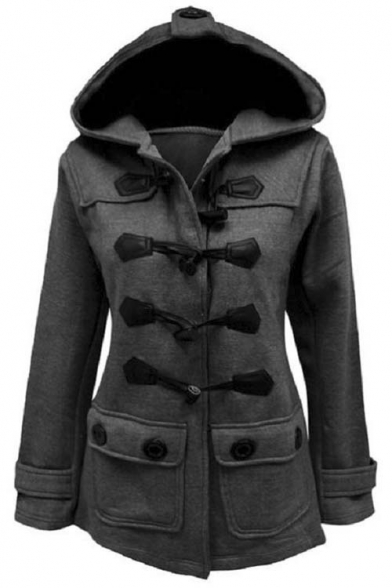 pea coat with hood womens