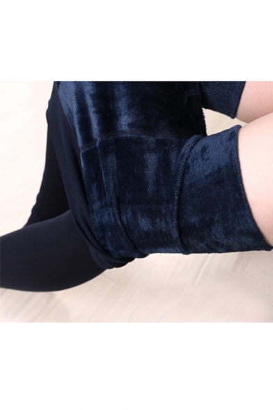 Women's Winter Warm Velvet Elastic Leggings