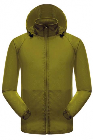 Lightweight Waterproof Active Outdoor Hoodie Coat Cycling Running Sport Jacket