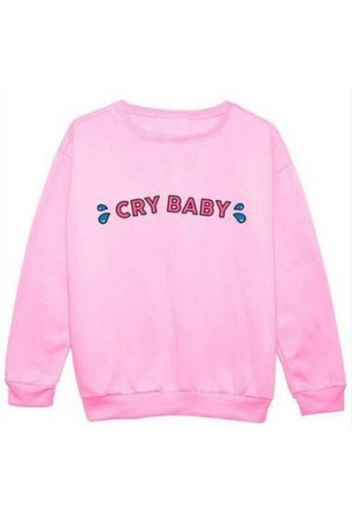 cry baby sweatshirt