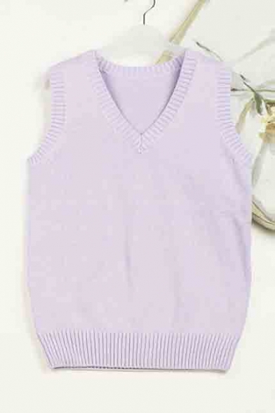 lavender sweater vest