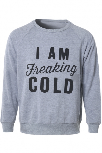 Women's I Am Freaking Cold Fashion Pullover Sweatshirt