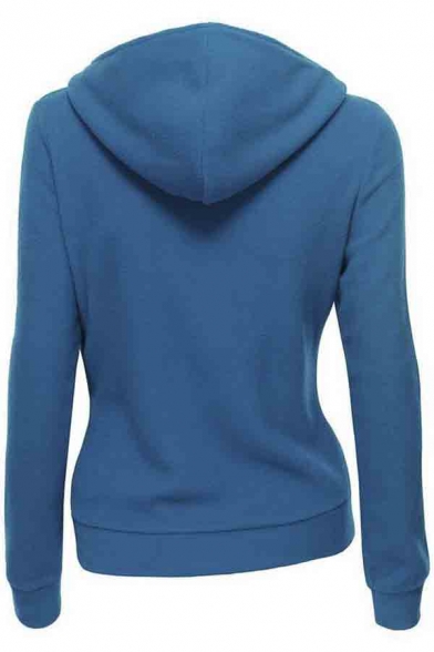 women's slim fit zip up hoodie