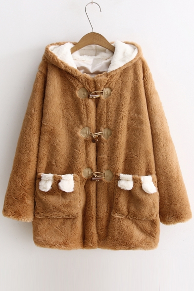 Women's Hooded Toggles Down Winter's Warm Coat
