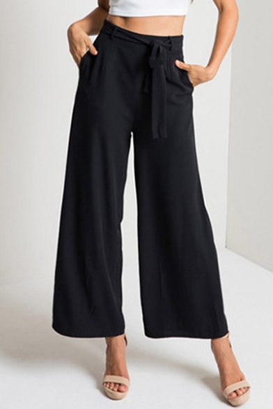 womens wide leg capri pants