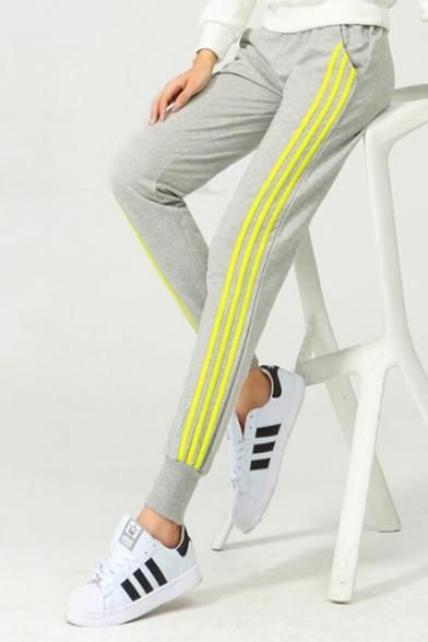 Women's Plus Size Side Stripe Sport Knit Pants