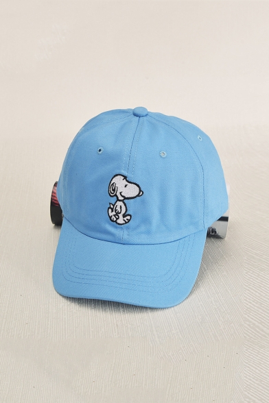 Lovely Fashion Embroidery Snoopy Dog Patter Baseball Cap