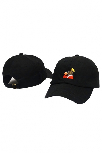 Unisex Adjustable Embroidery Cartoon Fashion Baseball Cap