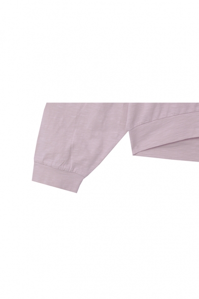 Women's Fashion Batwing Sleeve Round Neck Plain Oversize Casual Tee