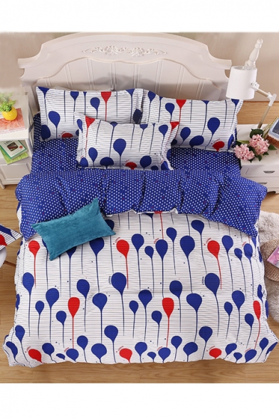 Balloon Color Block Bedding Sets Bed Sheet Set Duvet Cover Set Bed Pillowcase