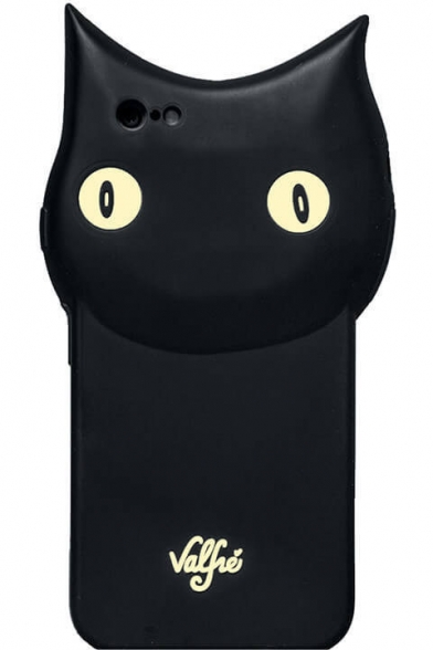 Black Cat Design Mobile Phone Case for iPhone