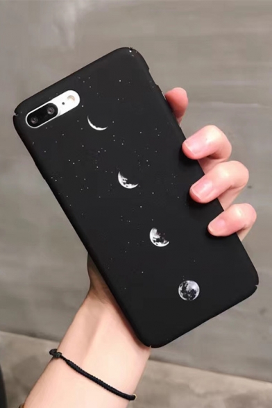 Stylish Eclipse of the Moon Print Mobile Phone Case for iPhone