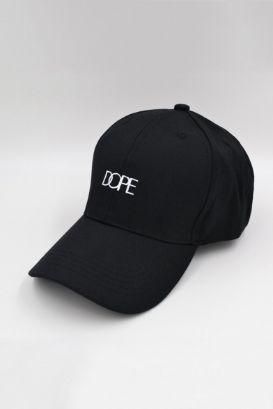 Chi Embroidery DOPE Letter Pattern Summer Outdoor Baseball Cap