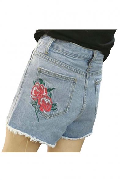 jeans with embroidered back pockets