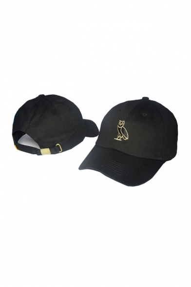 Hip-hop Style Embroidery Pattern Adjustable Outdoor Baseball Cap