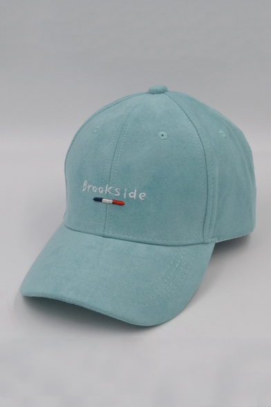 Unisex Outdoor Leisure Embroidery Brookside Letter Pattern Baseball Cap