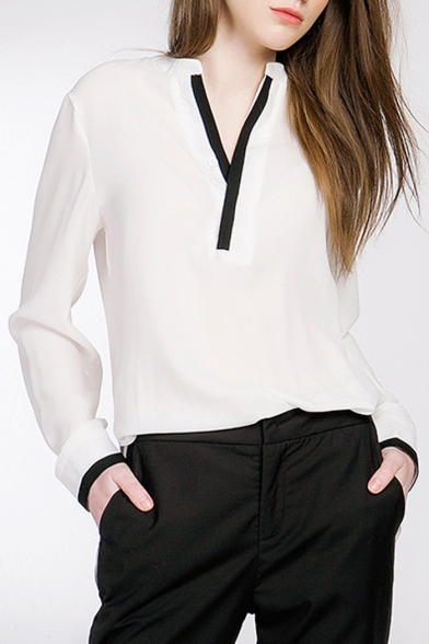 plain chiffon tops