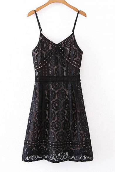 a line mini slip dress