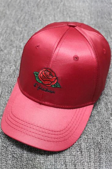 Hot Fashion Letter Floral Embroidered Outdoor Unisex Baseball Cap