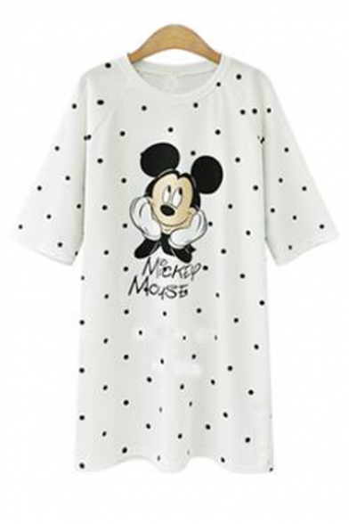 cartoon t shirt dress