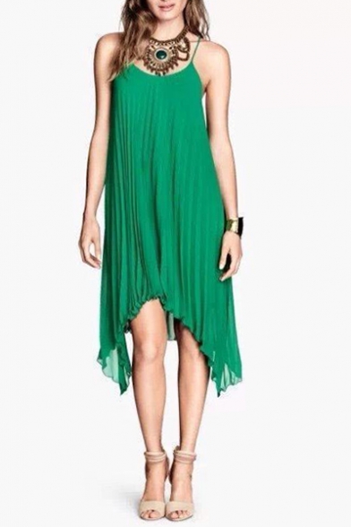 chiffon slip dress