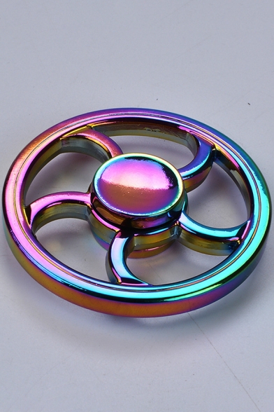 New Stylish Colorful Steering Wheel Alloy Playing Fidget Spinners