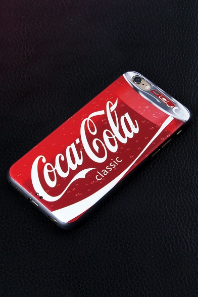 New Fashion Coca Cola Design Soft Mobile Phone Case for iPhone