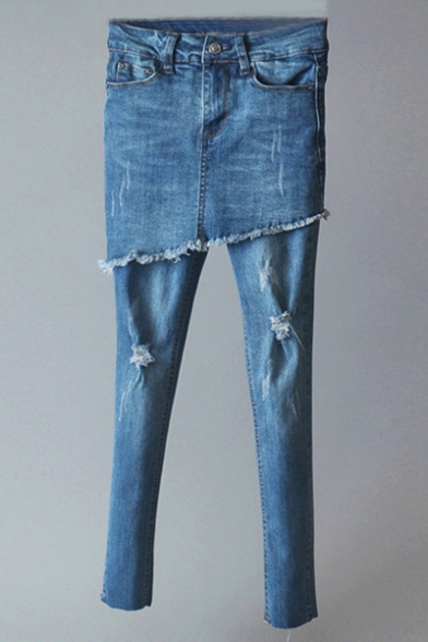 plain skinny jeans