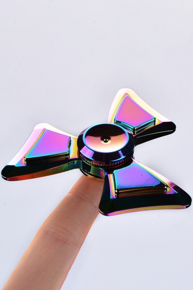 Colorful Fly-Cutter Design Toy Alloy Fidget Spinners