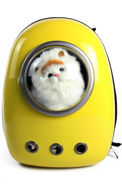 New Fashion Space Capsule Design Outdoor Portable Clear Pet Backpack