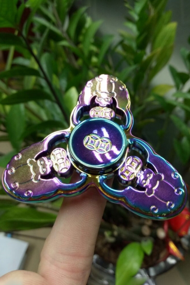 New Stylish Monkey Printed Playing Toy Alloy Fidget Spinners
