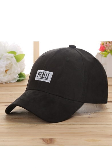 Adjustable Letter Embroidery Couple Baseball Cap