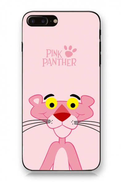 New Arrival Cute Cartoon Pink Panther Pattern iPhone Case for Couple