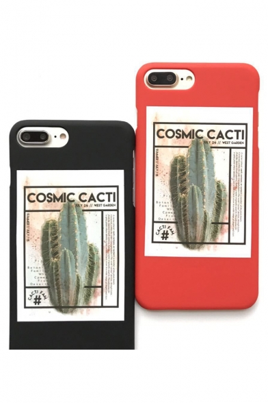New Arrival Summer's Fresh Cactus Printed Fashion Chic iPhone Case