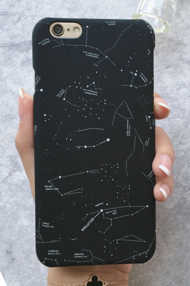 New Fashion Constellations Pattern Simple iPhone Case
