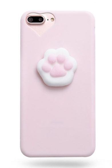 New Stylish Cubic Soft Cat Claw Embellished iPhone Case
