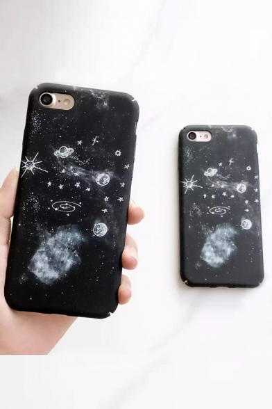 New Stylish Space Planet Pattern Polish Mobile Phone Case for iPhone