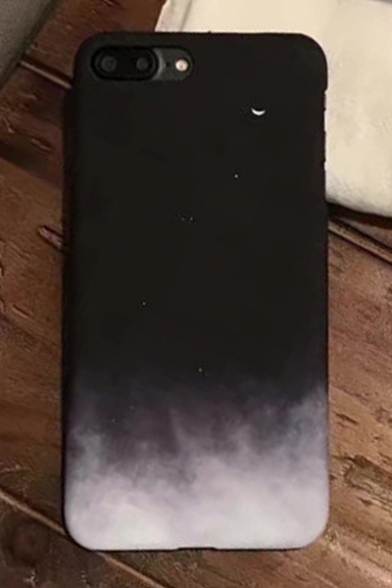 New Stylish Black Galaxy Printed Polish iPhone Case for Couple